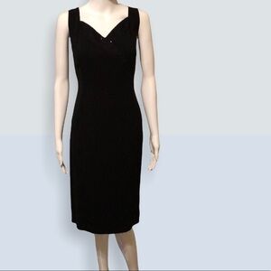 Maya Brooke black dress. Sz10. New